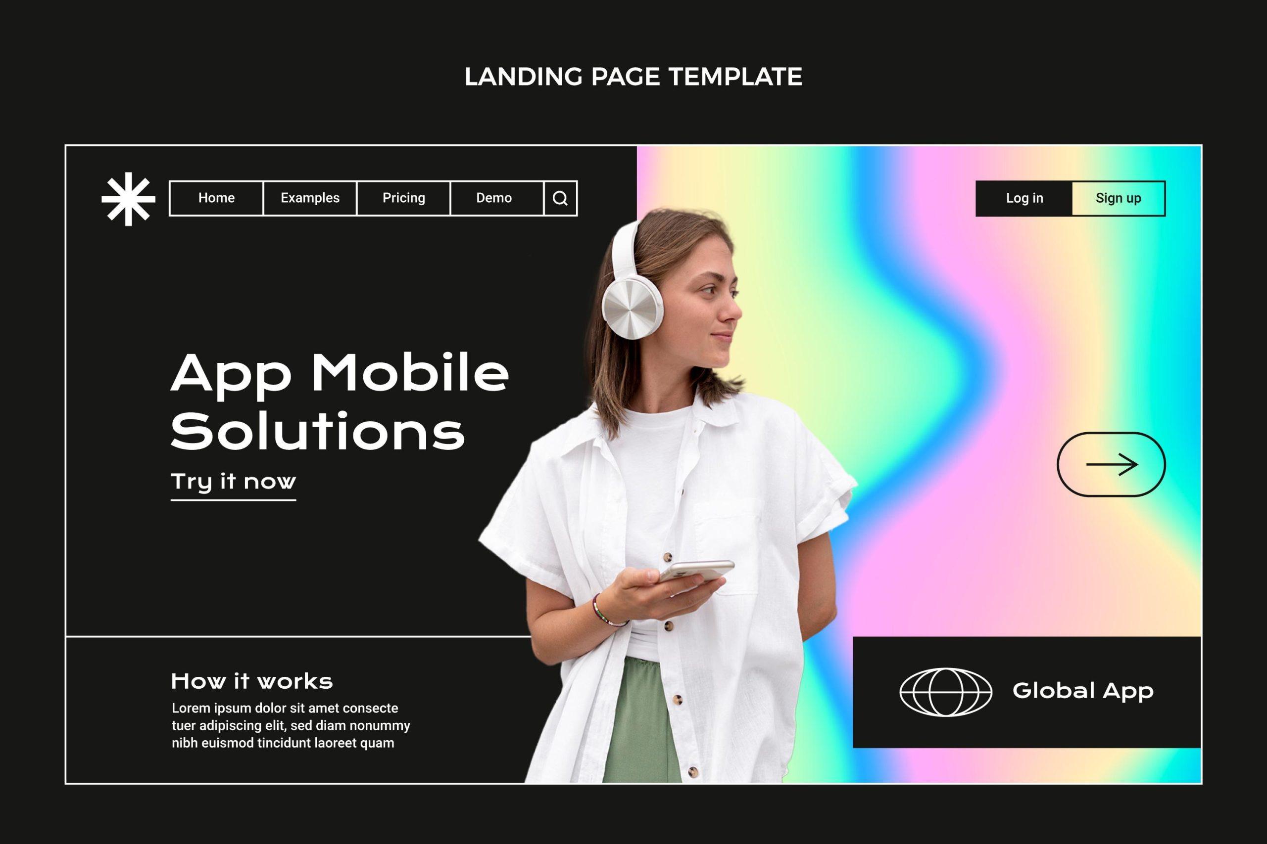 Trend, moderand dizajn template