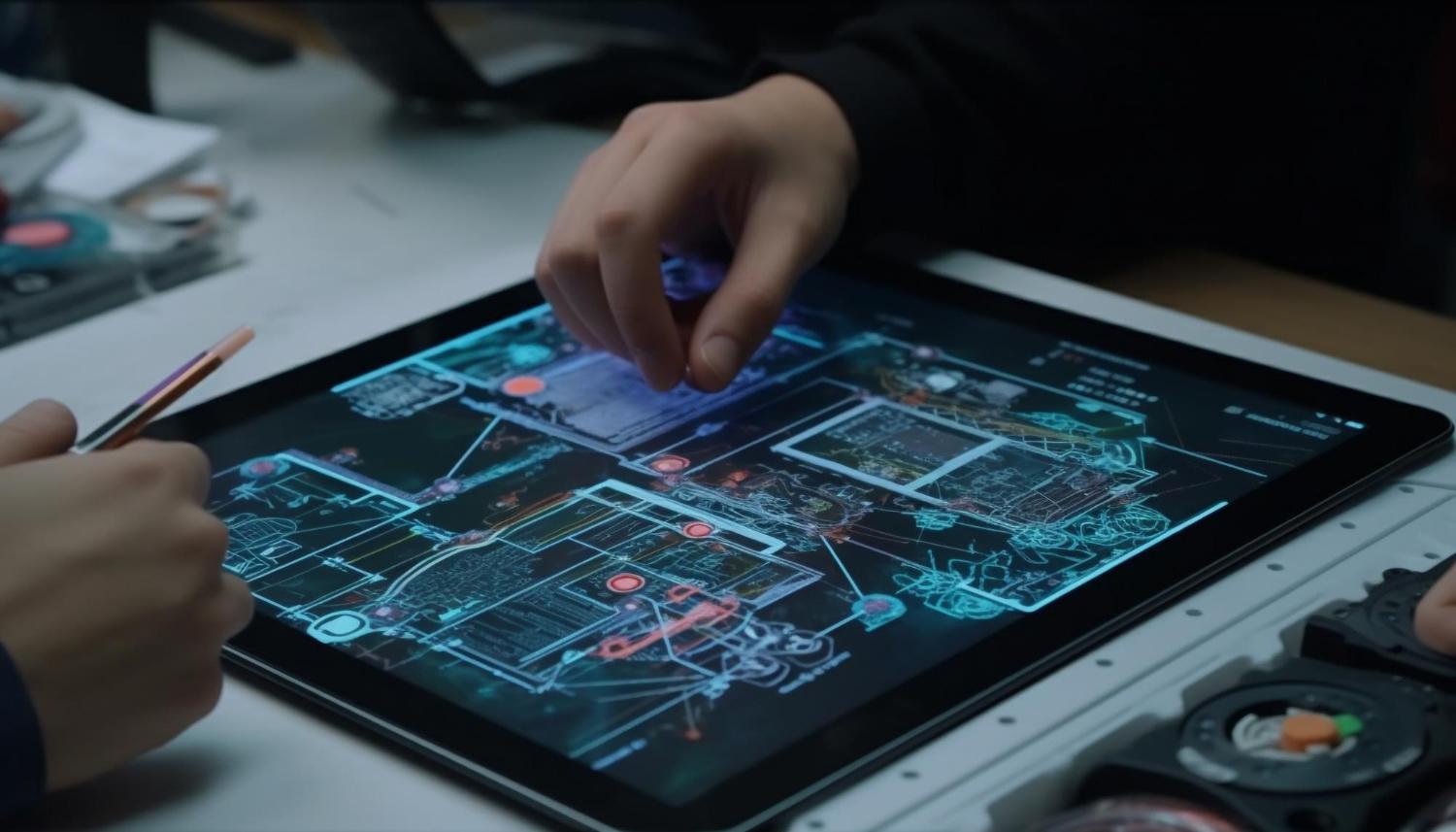 web interfejs, dizajner radi na korisničkom interfejsu