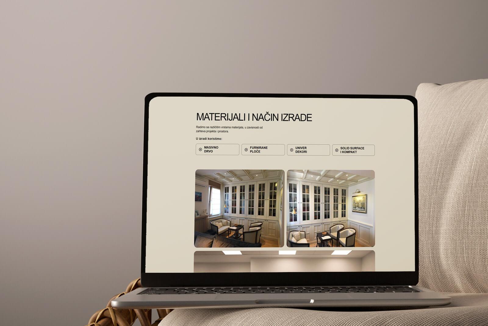 portfolio projekat Opremi po meri Creative Solutions